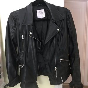 Zara Faux Leather Jacket